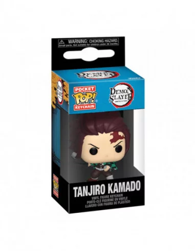 Demon Slayer Llaveros Pocket POP! Vinyl Tanjiro 4 cm Expositor (12)