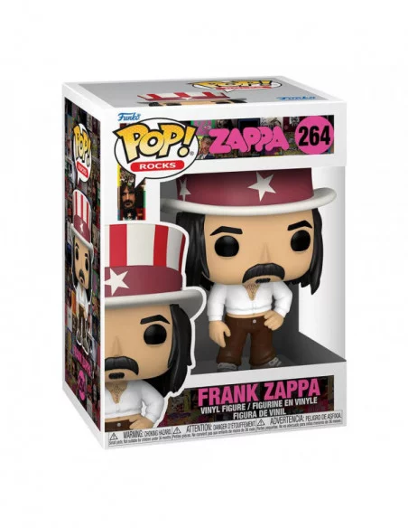 Frank Zappa Figura POP! Rocks Vinyl 9 cm