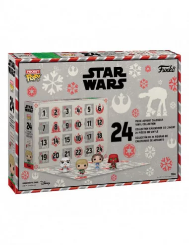 Star Wars Pocket POP! Calendario de adviento Star Wars Holiday