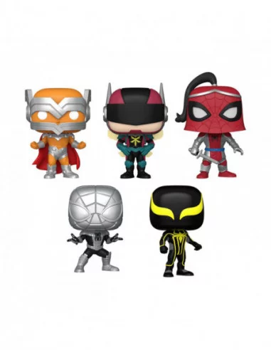 Marvel Pack de 5 Figuras POP! Vinyl Year of the Spider Special Edition 9 cm