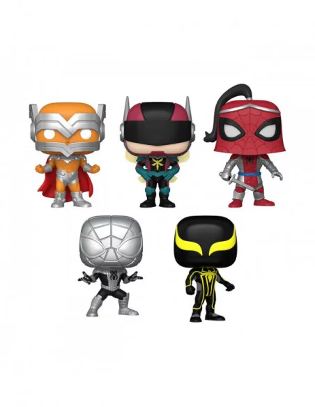 Marvel Pack de 5 Figuras POP! Vinyl Year of the Spider Special Edition 9 cm