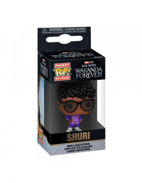 Black Panther: Wakanda Forever Llaveros Pocket POP! Vinyl Shuri 4 cm Expositor (12) Black Panther: Wakanda Forever Llaveros Pocket POP! Vinyl Shuri 4 cm Expositor (12)