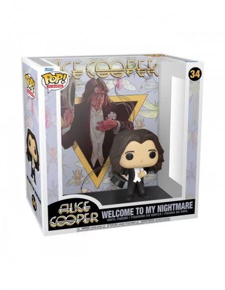 Alice Cooper POP! Albums Vinyl Figura Welcome to My Nightmare 9 cm Alice Cooper POP! Albums Vinyl Figura Welcome to My Nightmare 9 cm
