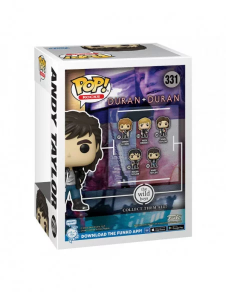 Duran Duran POP! Rocks Vinyl Figura Wild Boys Andy 9 cm Duran Duran POP! Rocks Vinyl Figura Wild Boys Andy 9 cm