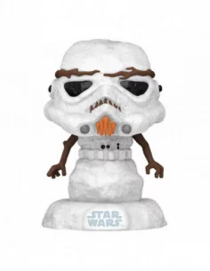 Star Wars Holiday 2022 Figura POP! Heroes Vinyl Stormtrooper 9 cm