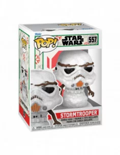 Star Wars Holiday 2022 Figura POP! Heroes Vinyl Stormtrooper 9 cm 2