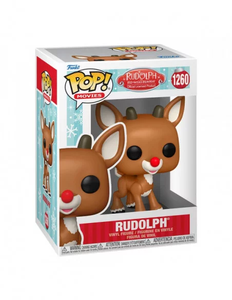 Rudolph the Red-Nosed Reindeer Figura POP! Movies Vinyl Rudolph 9 cm