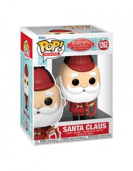 Rudolph the Red-Nosed Reindeer Figura POP! Movies Vinyl Santa (Off Season) 9 cm