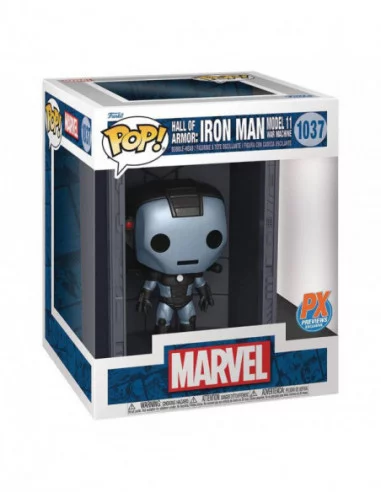 Marvel POP! Deluxe Vinyl Figura Hall of Armor Iron Man Model 11 War Machine PX Exclusive 9 cm
