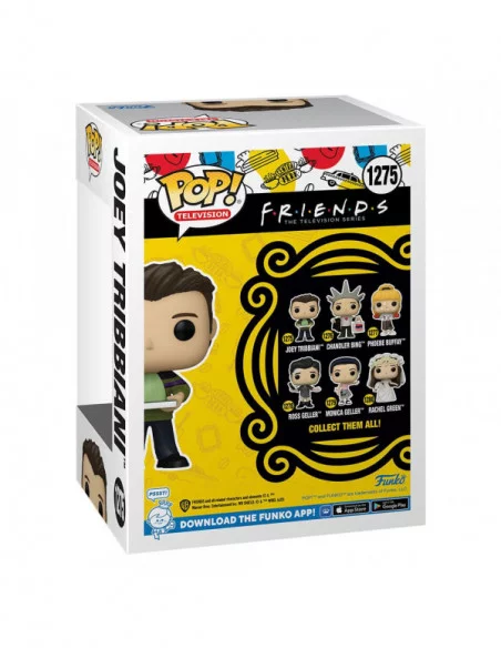 Friends POP! TV Vinyl Figura Joey w/ Pizza 9 cm
