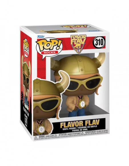 Flavor Flav POP! Rocks Vinyl Figura 9 cm