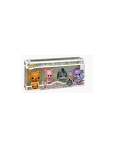 Disney Pack de 4 Figuras POP! Movies Vinyl Winnie the Pooh 9 cm