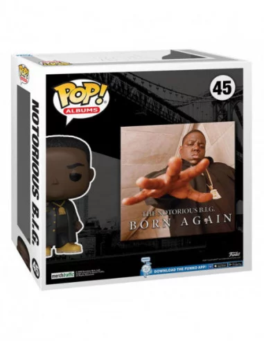 Notorious B.I.G. POP! Albums Vinyl Figura Biggie Smalls - Born Again 9 cm