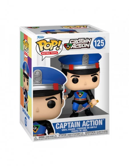 Retro Toys Heroes POP! Vinyl Figura Captain Action 9 cm
