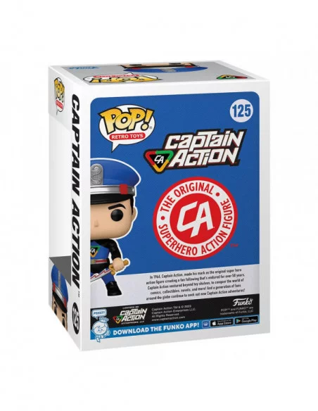 Retro Toys Heroes POP! Vinyl Figura Captain Action 9 cm