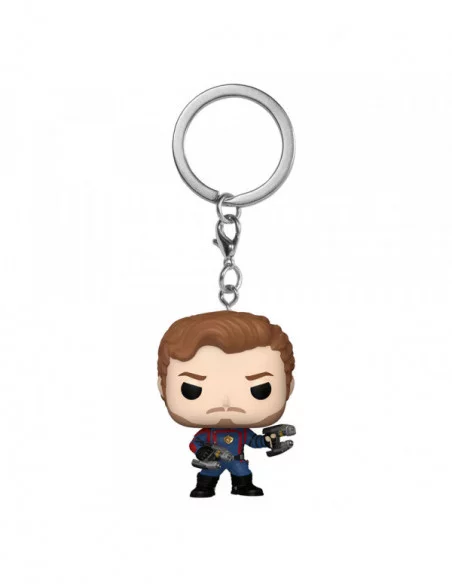 Guardianes de la Galaxia vol. 3 Llaveros Pocket POP! Vinyl Star-Lord 4 cm Expositor (12)