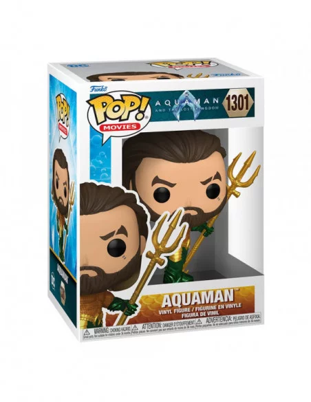 Aquaman y el Reino Perdido POP! Vinyl Figura Aquaman 9 cm