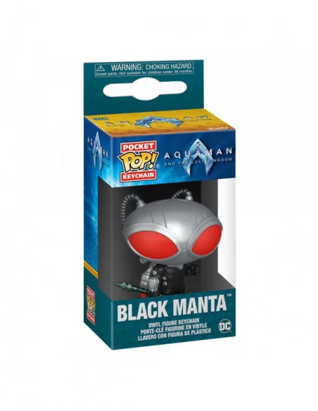 Aquaman y el Reino Perdido Llaveros Pocket POP! Vinyl Black Manta 4 cm Expositor (12) Aquaman y el Reino Perdido Llaveros Pocket POP! Vinyl Black Manta 4 cm Expositor (12)
