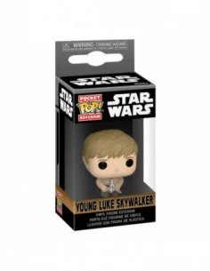 Star Wars: Obi-Wan Kenobi Llaveros POP! Vinyl Young Luke Skywalker 4 cm Expositor (12) 2