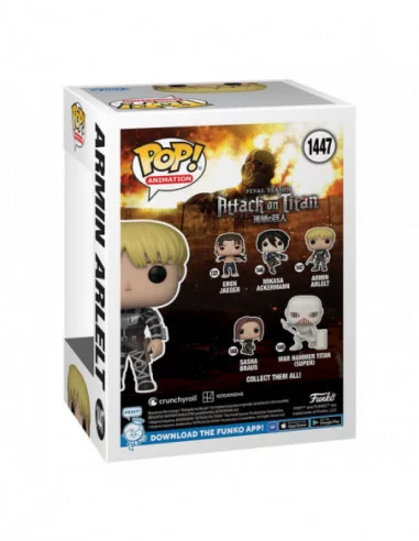 Attack on Titan POP! Animation Vinyl Figuren Armin Arlert 9 cm Surtido (6)
