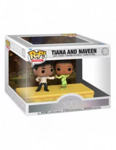 Disney's 100th Anniversary Pack de 2 POP Moment! Vinyl Figuras Tiana & Naveen 9 cm 2