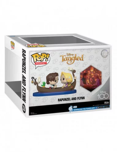Disney's 100th Anniversary Pack de 2 POP Moment! Vinyl Figuras Rapunzel & Flynn 9 cm