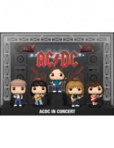 AC/DC Pack de 5 Figuras POP! Moments DLX Vinyl AC/DC in Concert 9 cm