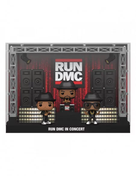 Run DMC Pack de 3 POP Moments Deluxe Vinyl Figuras Wembley Stadium