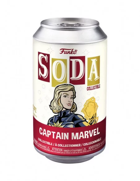 Marvel Vinyl SODA Figuras Captain Marvel 11 cm Surtido (6)