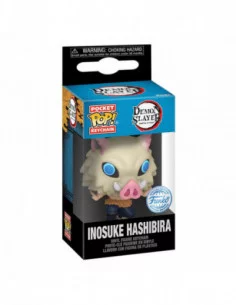 Demon Slayer: Kimetsu no Yaiba Llaveros Pocket POP! Vinyl 7th Form Inosuke 4 cm Expositor (12) 2