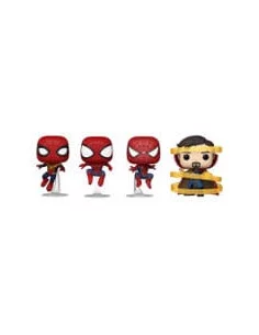 Marvel Pack de 4 Figuras POP! Movies Vinyl Spider-Man No way Home S3 9 cm