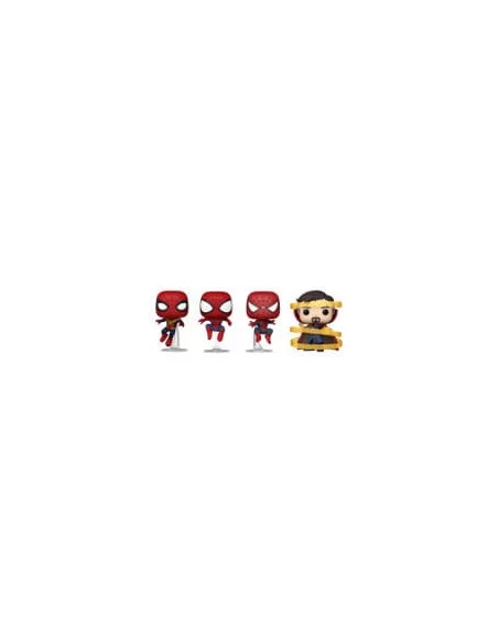Marvel Pack de 4 Figuras POP! Movies Vinyl Spider-Man No way Home S3 9 cm