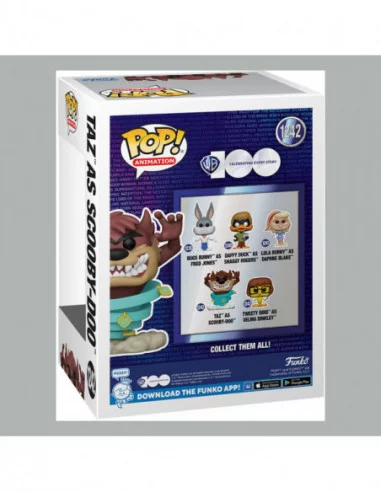 Hanna-Barbera POP! Animation Vinyl Figura Taz as Scooby 9 cm