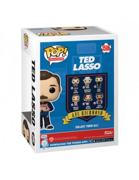 Ted Lasso POP! TV Vinyl Figura Ted w/biscuits 9 cm