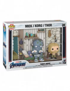 Avengers Endgame Pack de 2 POP Moments Deluxe Vinyl Figuras Thor's House 9 cm 2