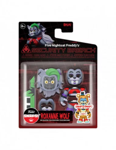 Five Nights at Freddy's Figura Snap Glamrock Roxanna 9 cm