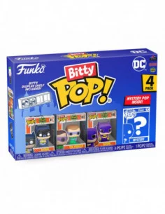 DC Pack de 4 Figuras Bitty POP! Vinyl Batman Adam West 2,5 cm 2