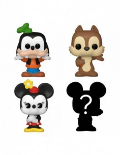 Disney Pack de 4 Figuras Bitty POP! Vinyl Goofy 2,5 cm
