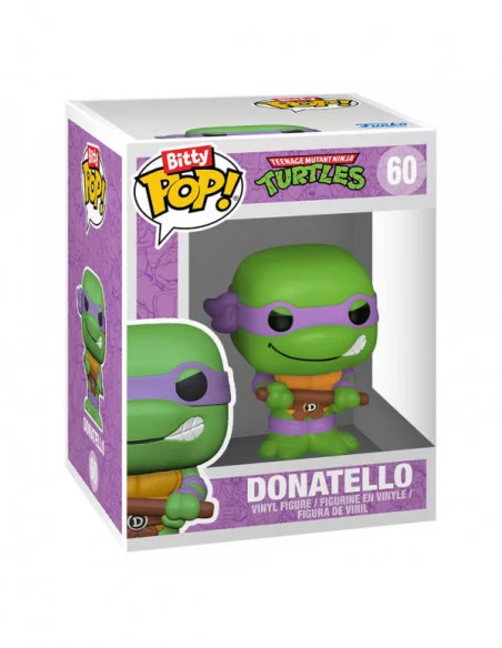Les Tortues ninja Pack de 4 Figuras Bitty POP! Vinyl Donatello 2,5 cm Les Tortues ninja Pack de 4 Figuras Bitty POP! Vinyl Donatello 2,5 cm