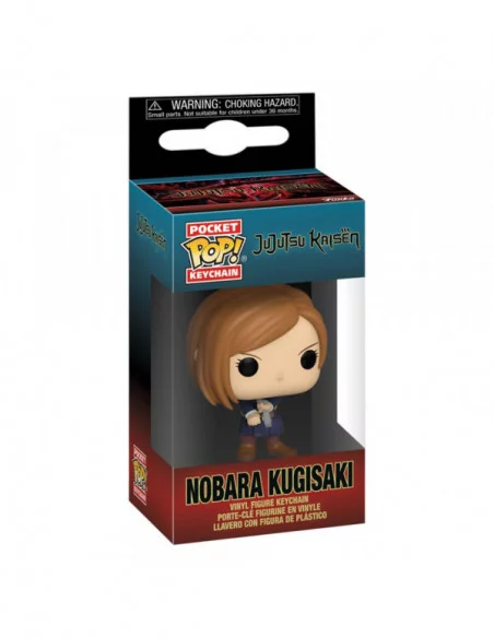 Jujutsu Kaisen Llaveros Pocket POP! Vinyl Nobara 4 cm Expositor (12) Jujutsu Kaisen Llaveros Pocket POP! Vinyl Nobara 4 cm Expositor (12)