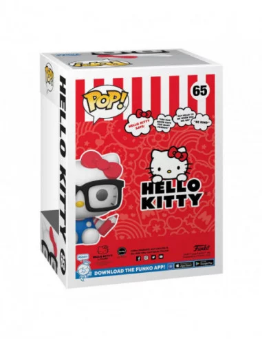 Hello Kitty Figura POP! Sanrio Vinyl Hello Kitty Nerd 9 cm