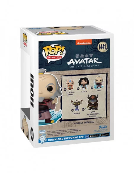 Avatar: la leyenda de Aang Figura POP! Animation Vinyl Iroh w/ Lightning 9 cm