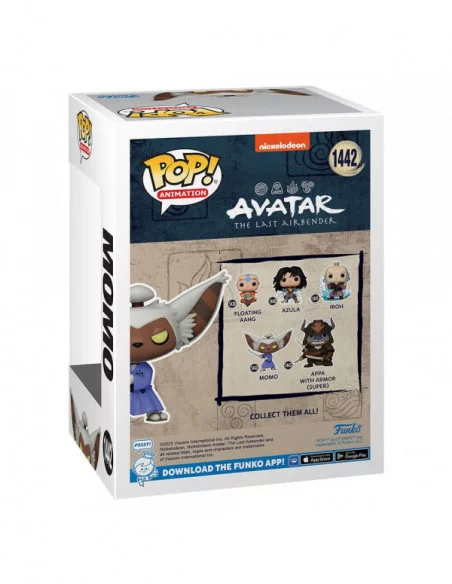 Avatar: la leyenda de Aang Figura POP! Animation Vinyl Momo 9 cm