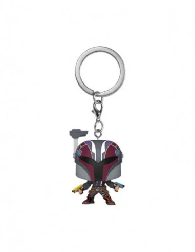 Star Wars: Ahsoka Llaveros POP! Vinyl Sabine Wren 4 cm Expositor (12)