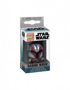 Star Wars: Ahsoka Llaveros POP! Vinyl Sabine Wren 4 cm Expositor (12) 2