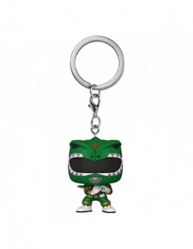 Power Rangers 30th Llaveros Pocket POP! Vinyl Green Ranger 4 cm Expositor (12)