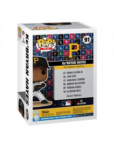 MLB Figura POP! Vinyl Pirates- KeBryan Hayes 9 cm