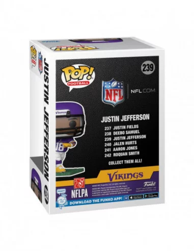 NFL POP! Football Vinyl Figura Vikings - Justin Jefferson 9 cm