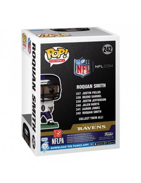 NFL POP! Football Vinyl Figura Ravens - Roquan Smith 9 cm