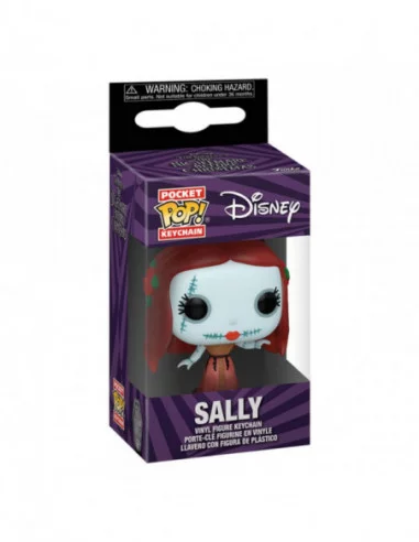 Pesadilla antes de Navidad 30th Llaveros Pocket POP! Vinyl Formal Sally 4 cm Expositor (12)